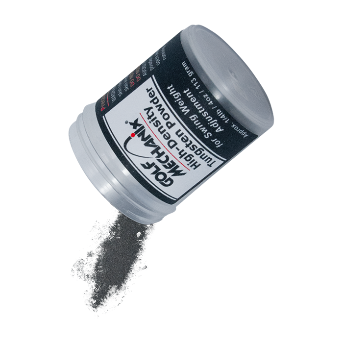 Golf Mechanix Tungsten Golf Swingweighting Powder 4oz Golf Club Adhesives Epoxy