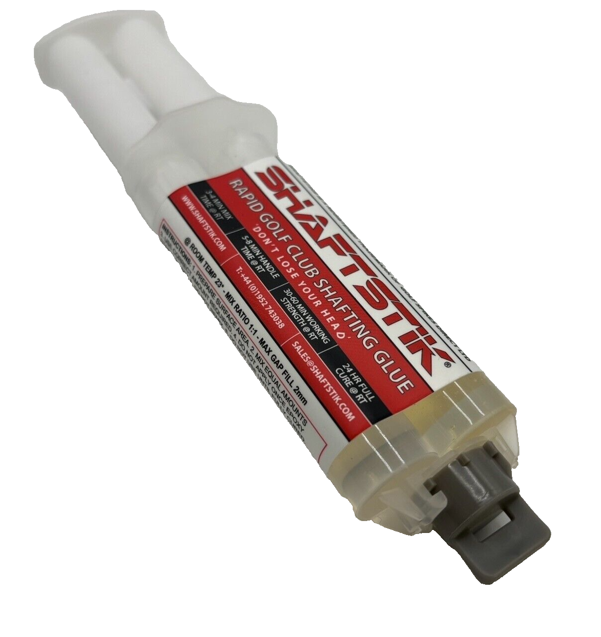 SHAFTSTIK® Golf Club Rapid Shafting Glue Two Part Adhesive Golf